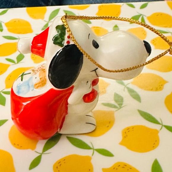 snoopy Other - Rare Vintage Snoopy Artist Christmas Ornament Made in Japan 1958 1966